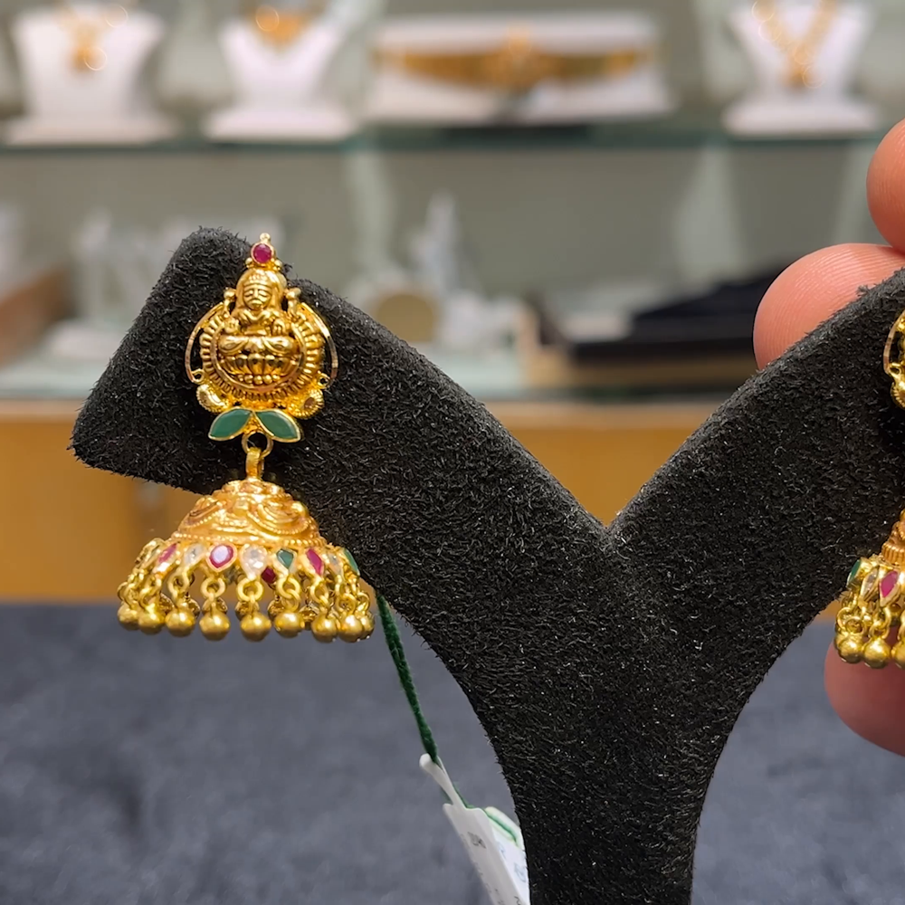 Anu Jewellers 10.76gms EARRINGS 22K Yellow Gold