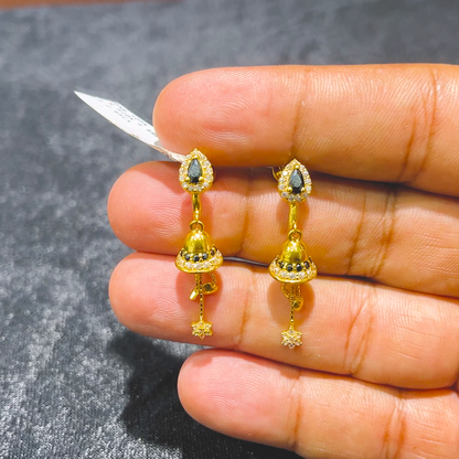 CMR 4.99gms EARRINGS 22K Yellow Gold