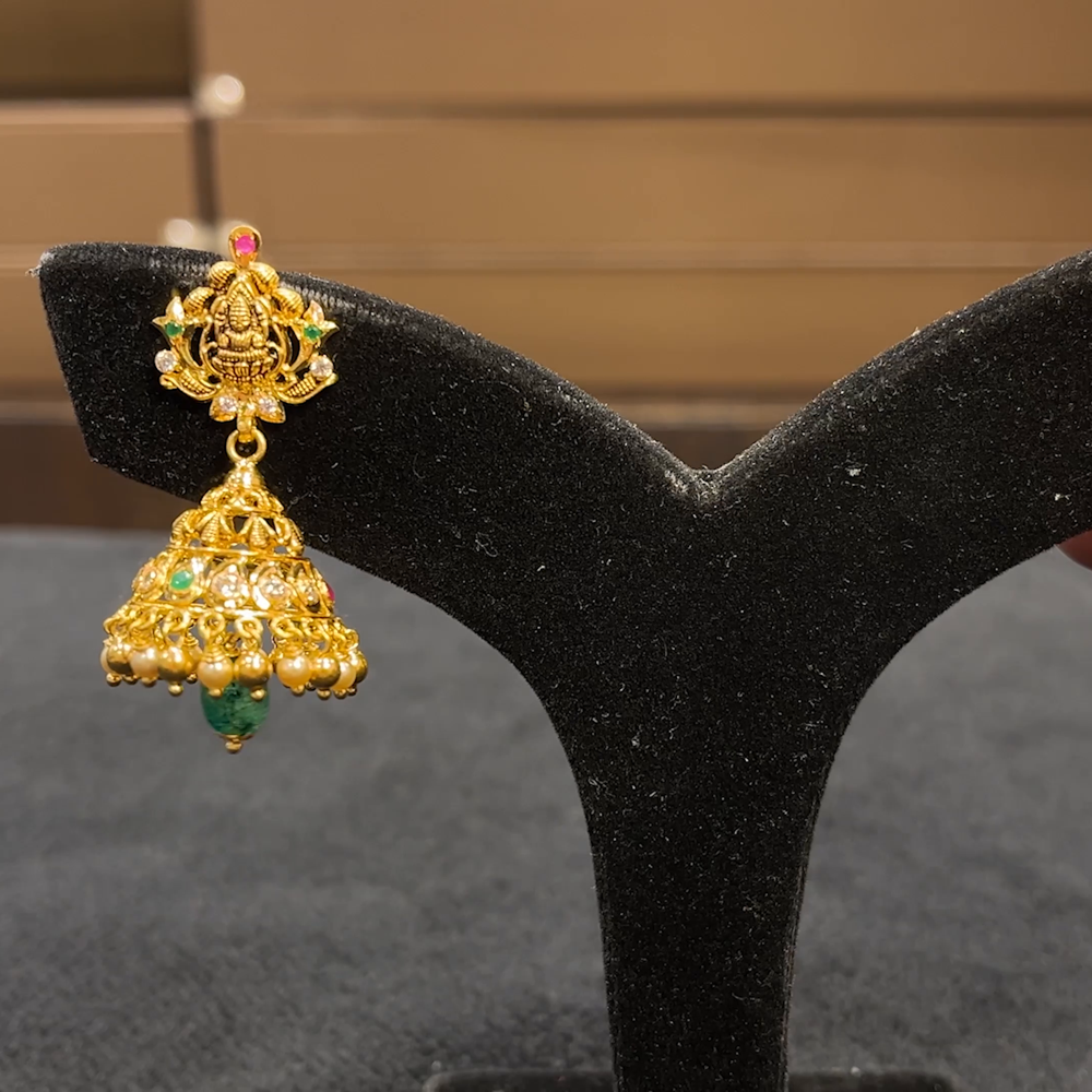 CHANDANA Brothers 14.42gms EARRINGS 22K Yellow Gold