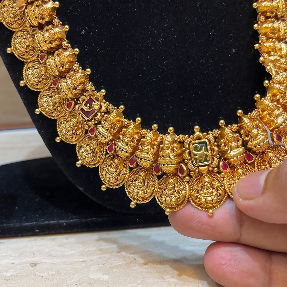 Chennai Shopping Mall 61.356gms HARAMS 22K Yellow Gold