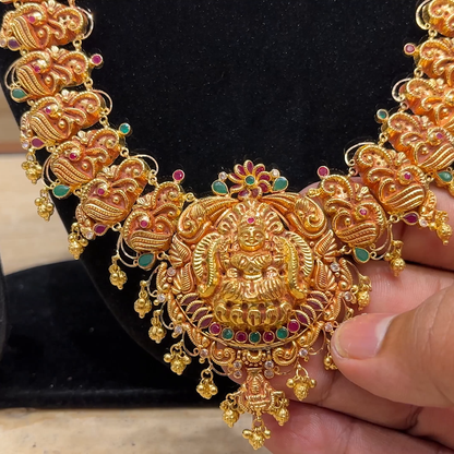 Chennai Shopping Mall 45.87gms HARAMS 22K Yellow Gold