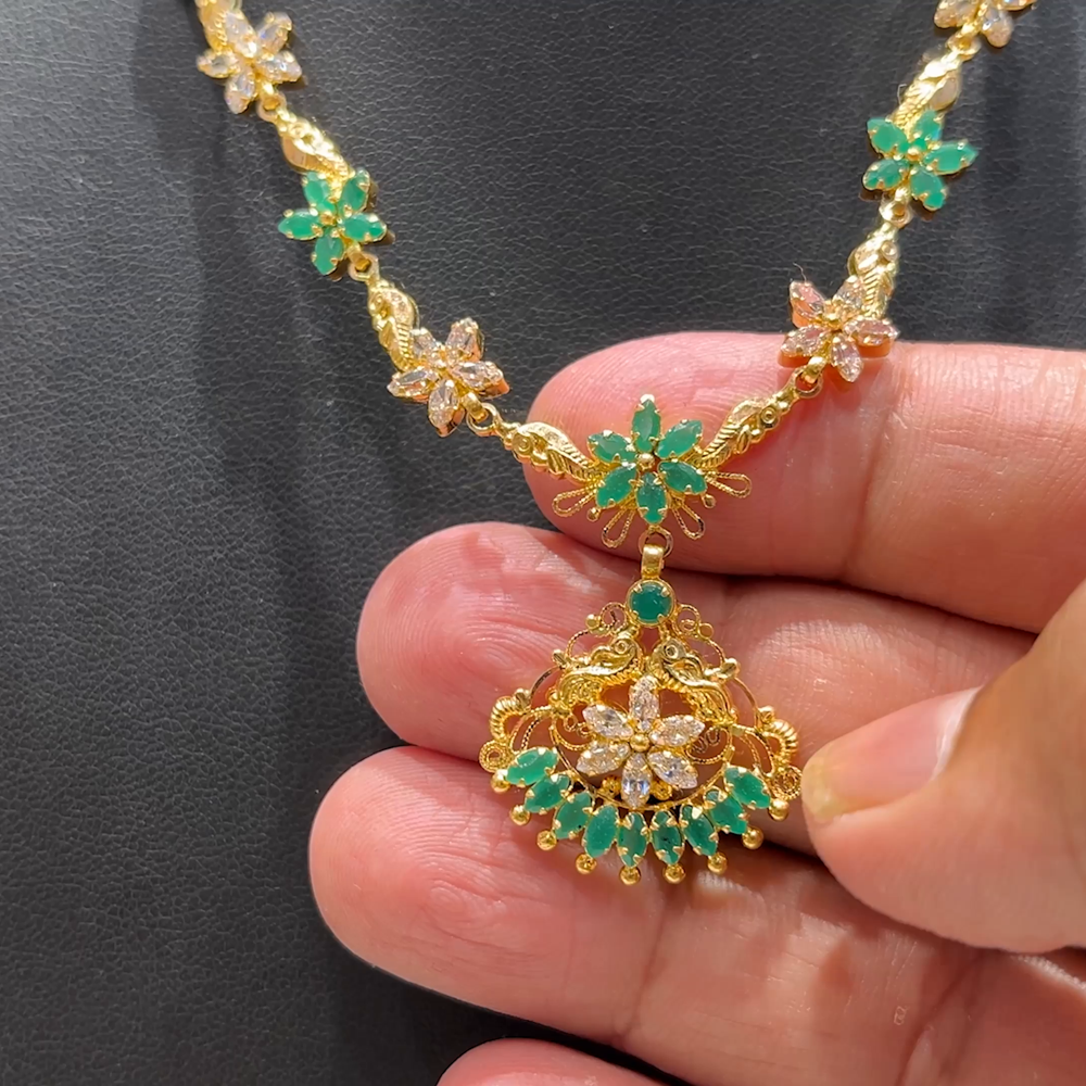 Chennai Shopping Mall 10.22gms NECKLACE 22K Yellow Gold