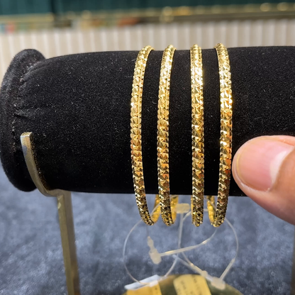 Kriya Jewellers 23.645gms BANGLES 22K Yellow Gold