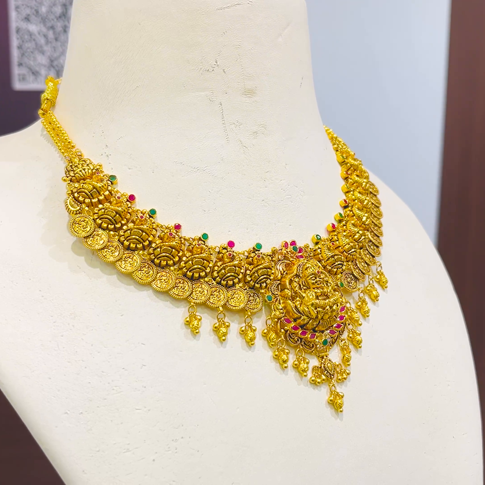 CMR 27.406gms NECKLACE 22K Yellow Gold