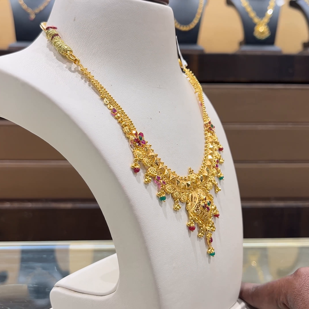 CHANDANA Brothers 20.425gms NECKLACE 22K Yellow Gold