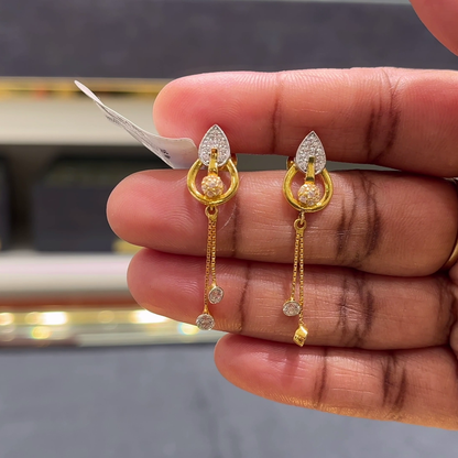 [make to order] 4.005gms EARRINGS 22K