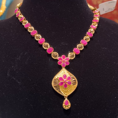 Anu Jewellers 14.556gms NECKLACE 22K Yellow Gold