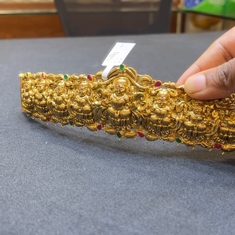 SRI RAM 42.437gms VADDANAM 22K Nakshi