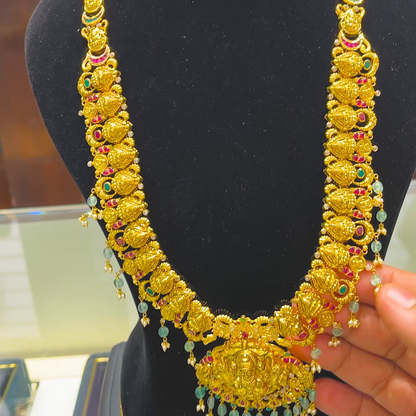 SOUTH INDIA 57.111gms HARAMS 22K Yellow Gold