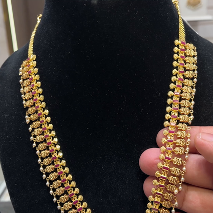 SOUTH INDIA 42.872gms HARAMS 22K Yellow Gold