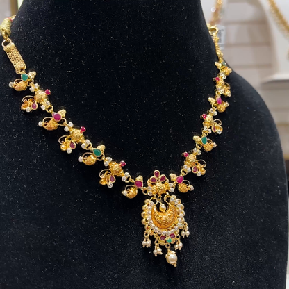 SOUTH INDIA 17.86gms NECKLACE 22K Yellow Gold