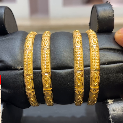 SwarnaKanchi 35.72gms BANGLES 22K Yellow Gold