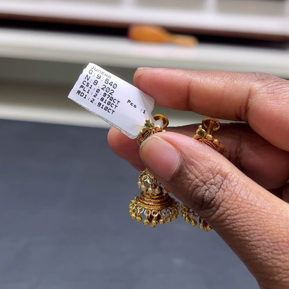 [make to order] 8.202gms EARRINGS 22K