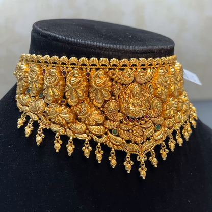 MUKUNDA JEWELLERS 37.536gms CHOKER 22K Yellow Gold