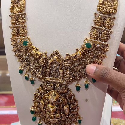 CHANDANA Brothers 82.6gms HARAMS 22K Yellow Gold