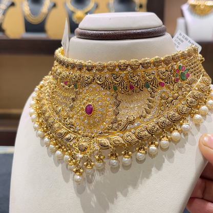 [make to order] 44.79gms CHOKER 22K