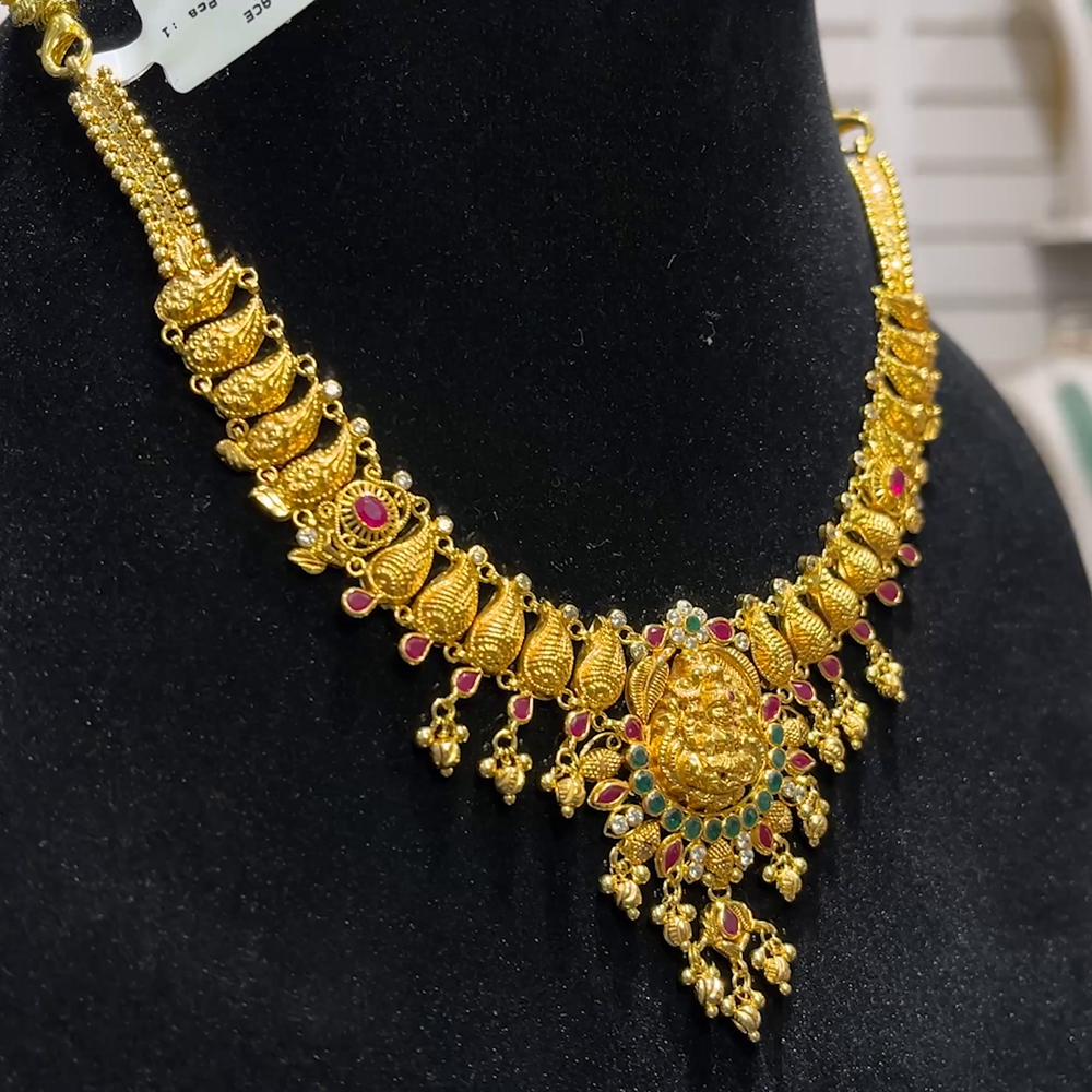 SOUTH INDIA 16.612gms NECKLACE 22K Yellow Gold