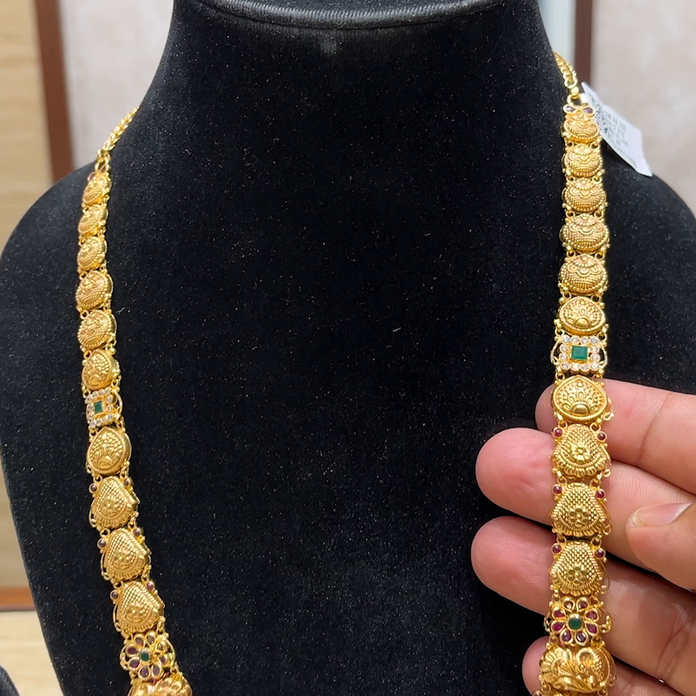 Chennai Shopping Mall 42.49gms HARAMS 22K Yellow Gold