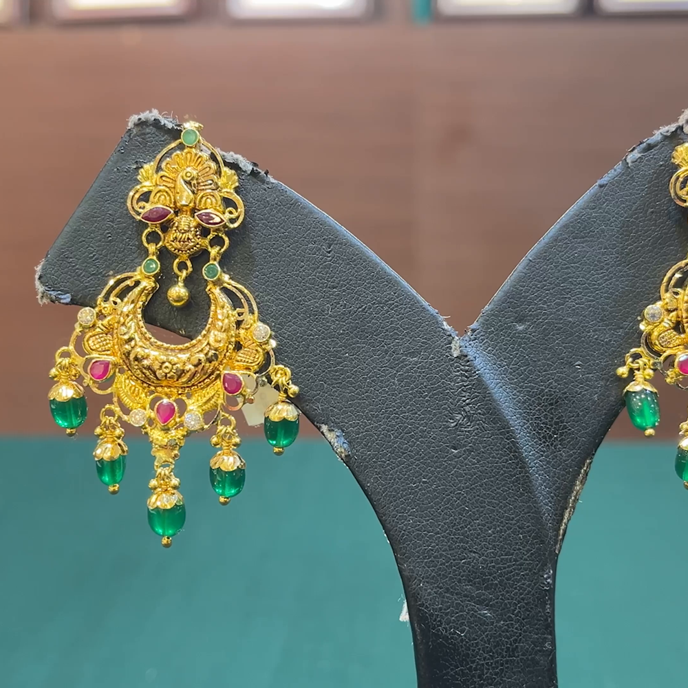 CMR 10.613gms EARRINGS 22K Yellow Gold