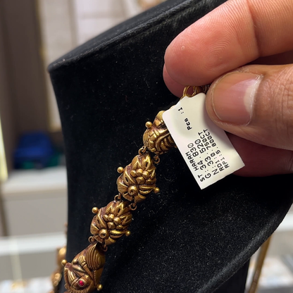 SOUTH INDIA 33.52gms HARAMS 22K Yellow Gold