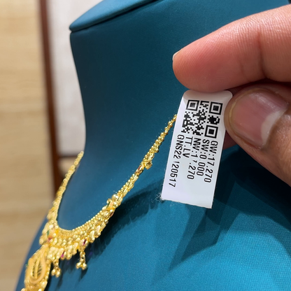 Chennai Shopping Mall 29.629gms NECKLACE 22K Yellow Gold