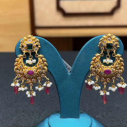 Chennai Shopping Mall 13.482gms EARRINGS 22K Yellow Gold