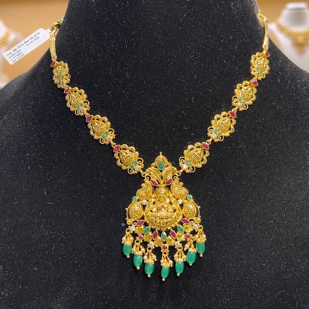 CHANDANA Brothers 16.413gms NECKLACE 22K Yellow Gold