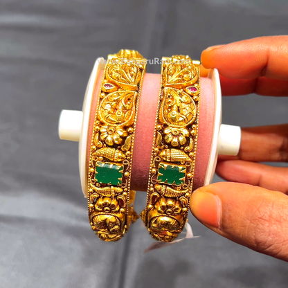 Anu Jewellers 18.253gms BANGLES 22K Yellow Gold