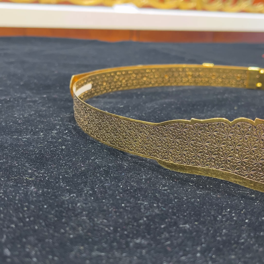 RS BROTHERS 120.66gms VADDANAM 22K Yellow Gold