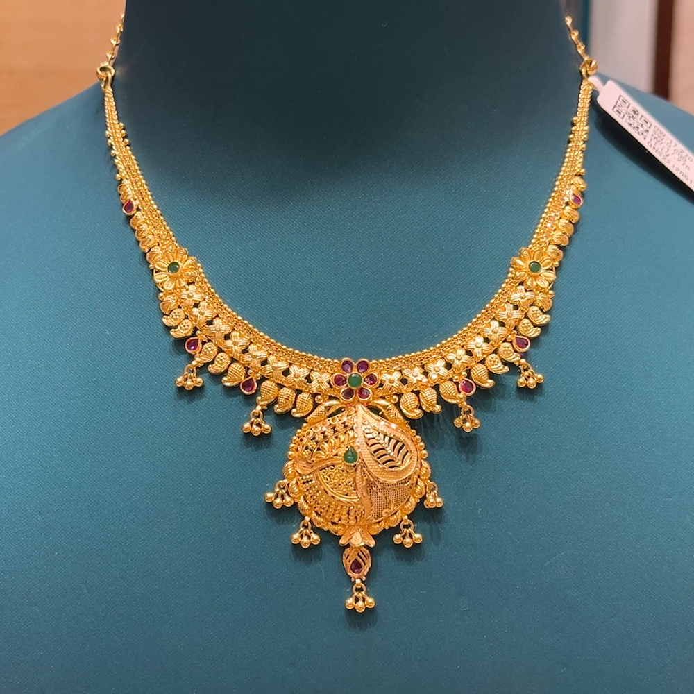 Chennai Shopping Mall 29.629gms NECKLACE 22K Yellow Gold