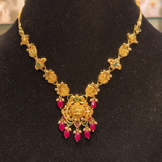 Anu Jewellers 11.47gms NECKLACE 22K Yellow Gold