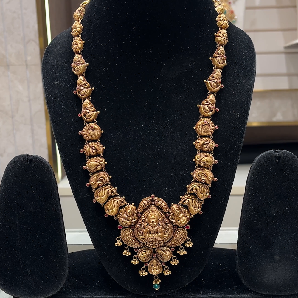 SOUTH INDIA 33.52gms HARAMS 22K Yellow Gold