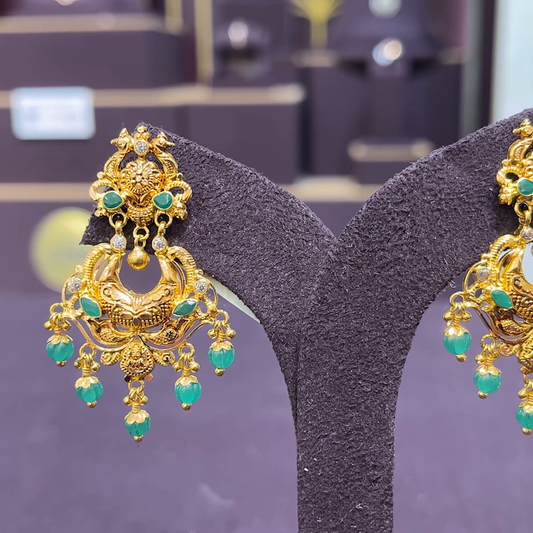 CMR 8.52gms EARRINGS 22K Yellow Gold