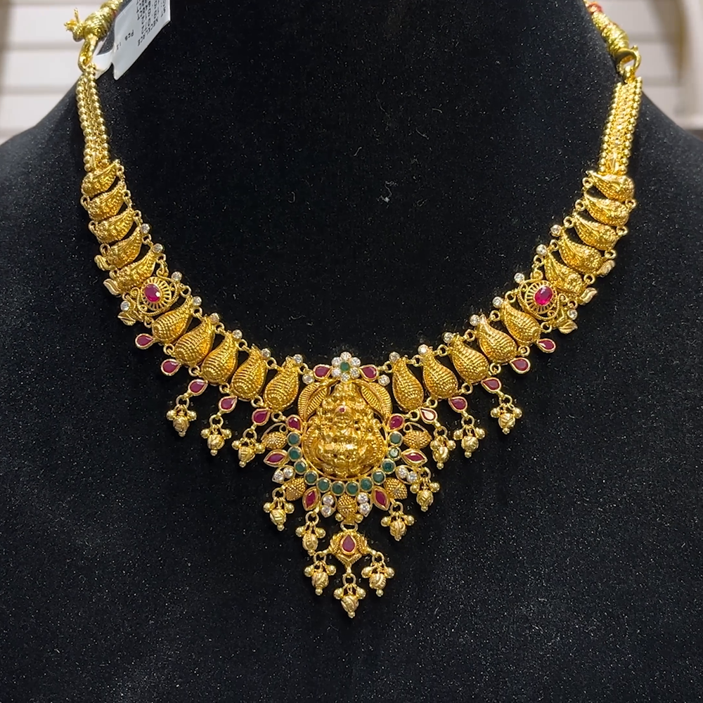 SOUTH INDIA 16.612gms NECKLACE 22K Yellow Gold