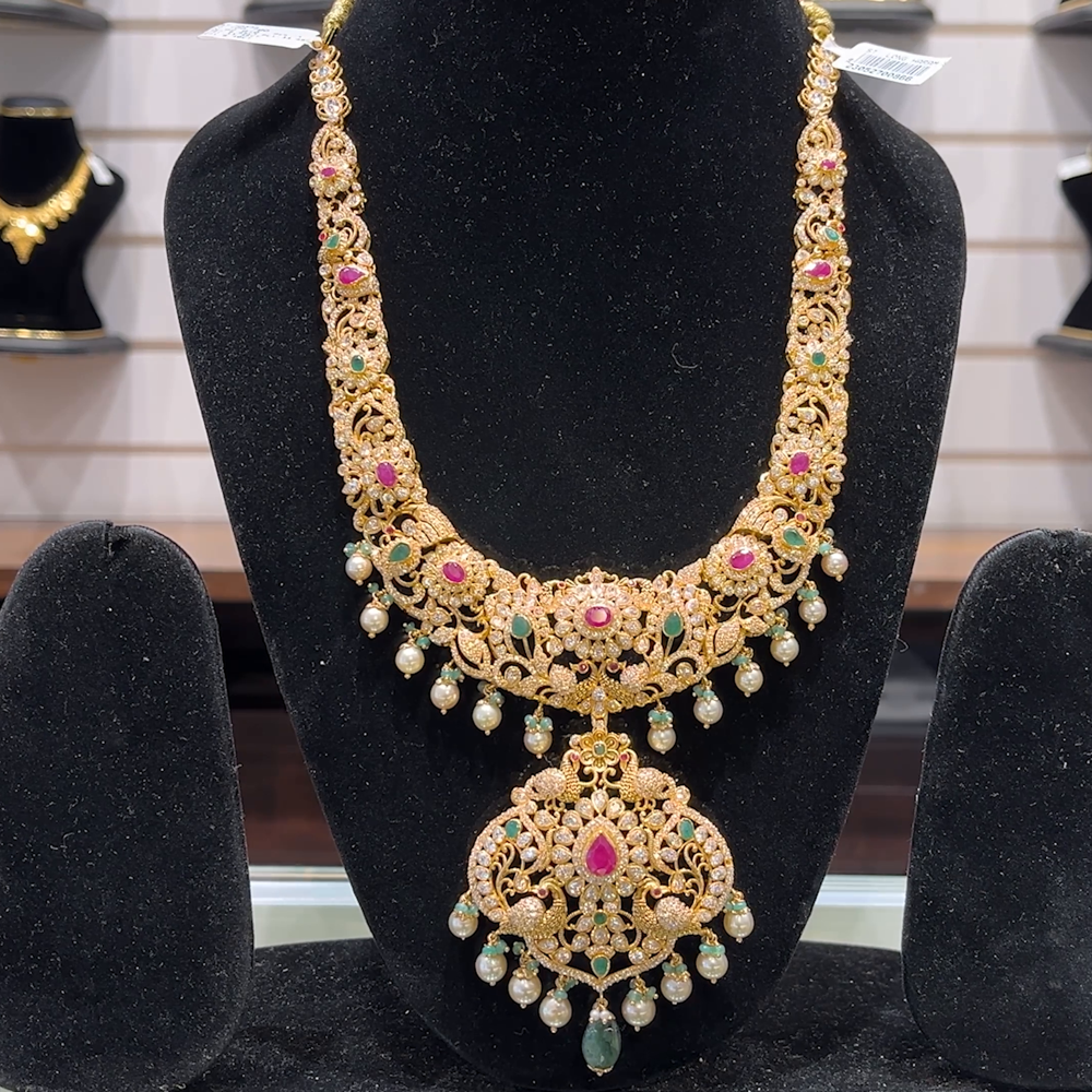 SOUTH INDIA 89.81gms HARAMS 22K Yellow Gold