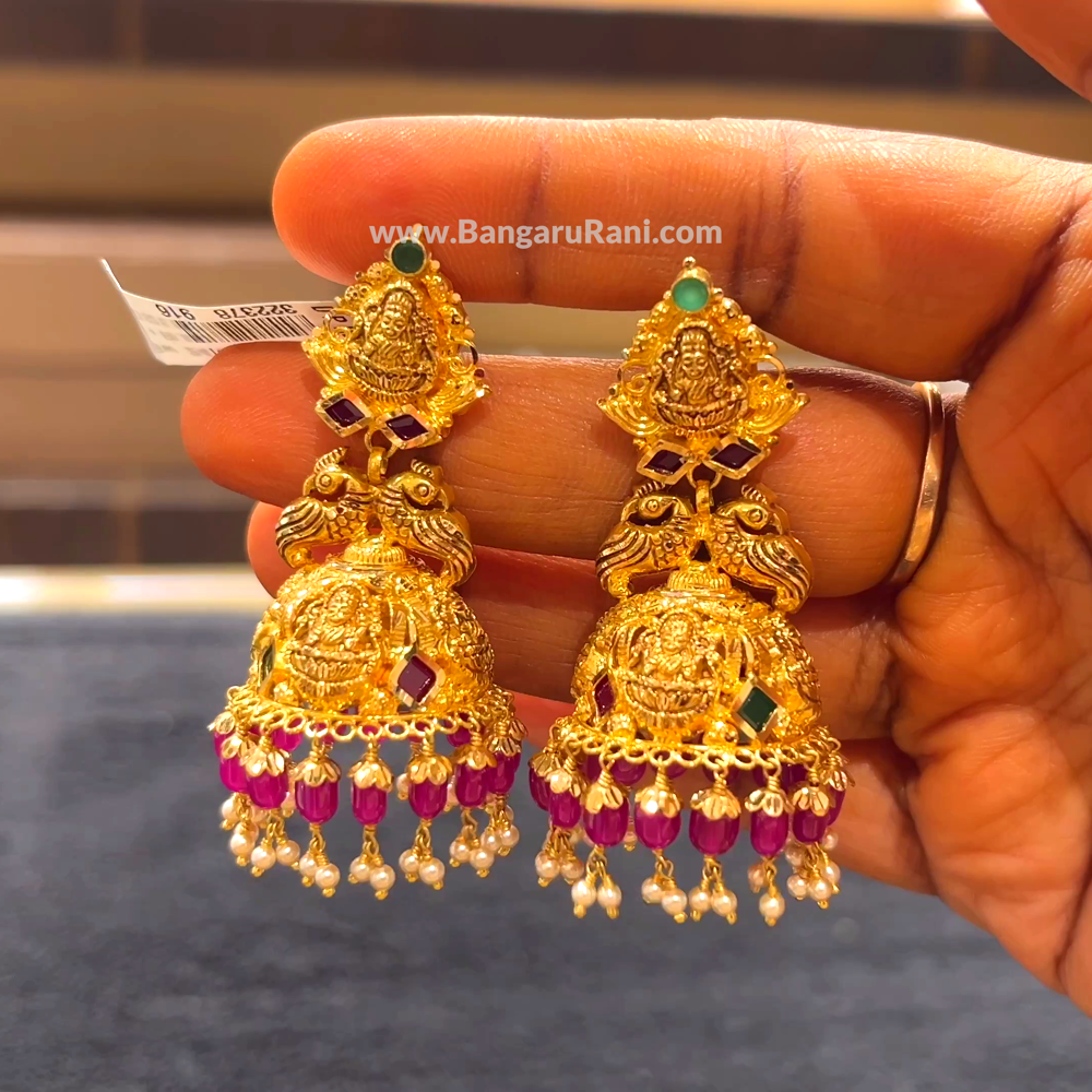 [make to order] 17.66gms EARRINGS 22K