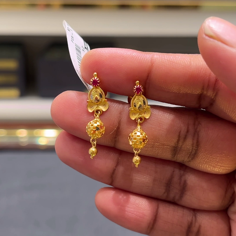 [make to order] 2.18gms EARRINGS 22K