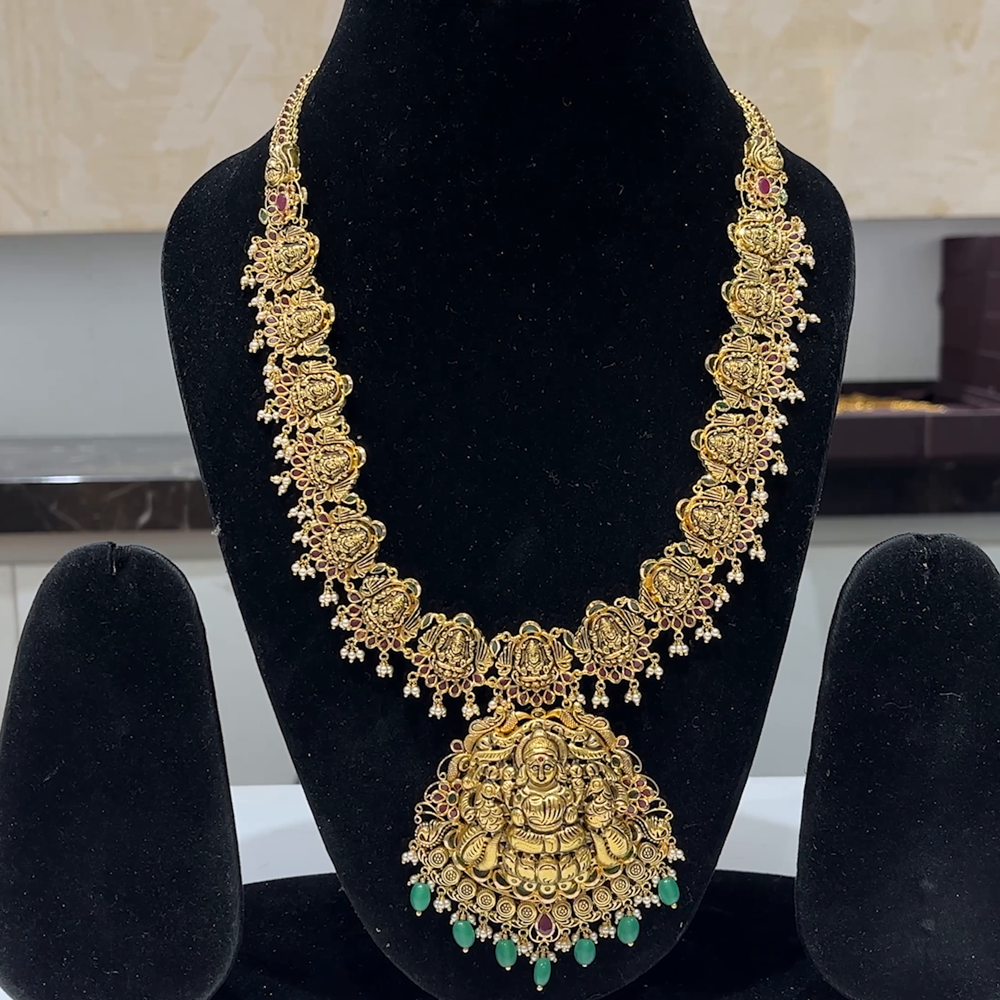 MUKUNDA JEWELLERS 65.41gms HARAMS 22K Yellow Gold