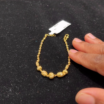 Anu Jewellers 6.008gms Bracelets 22K Yellow Gold