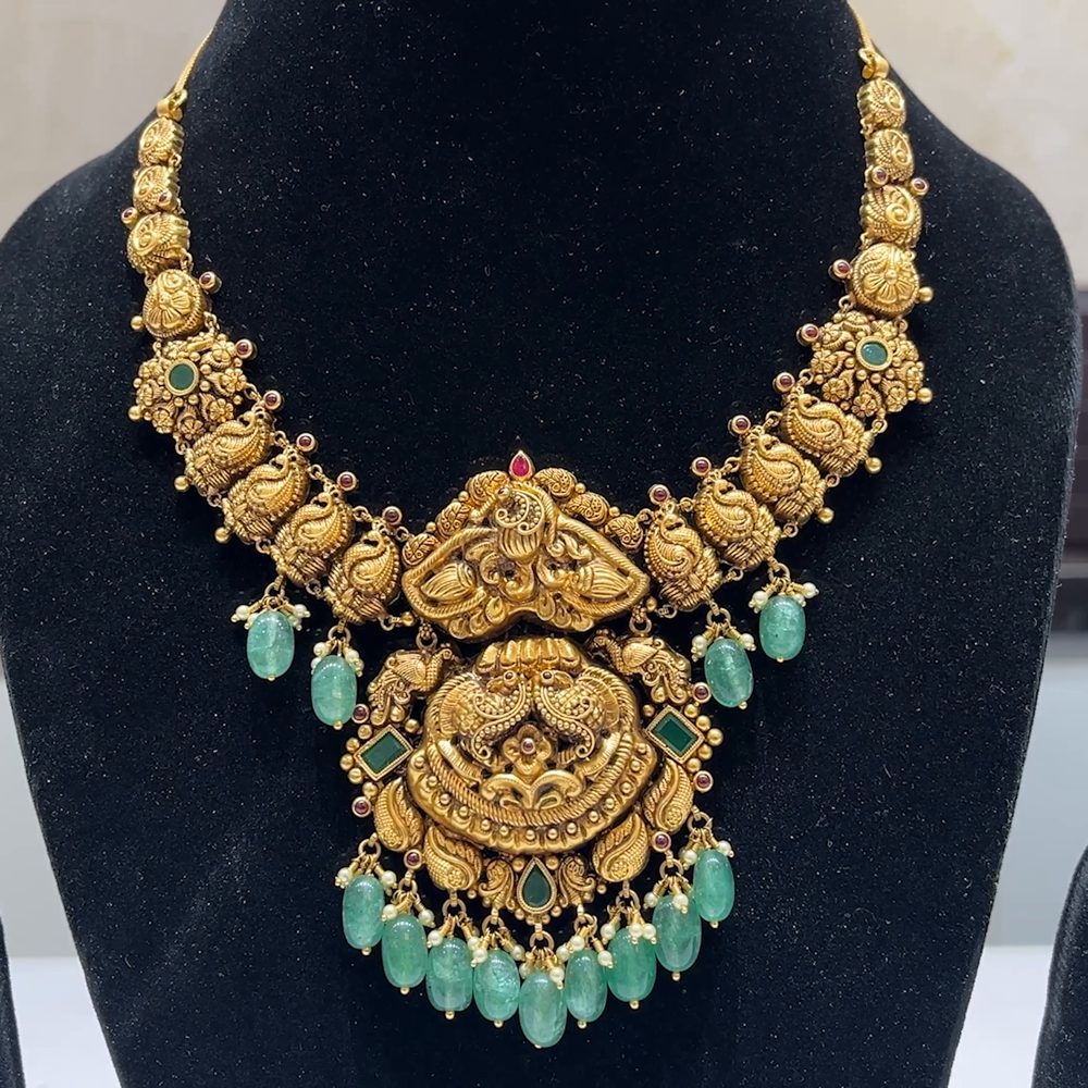 MUKUNDA JEWELLERS 36.686gms NECKLACE 22K Yellow Gold