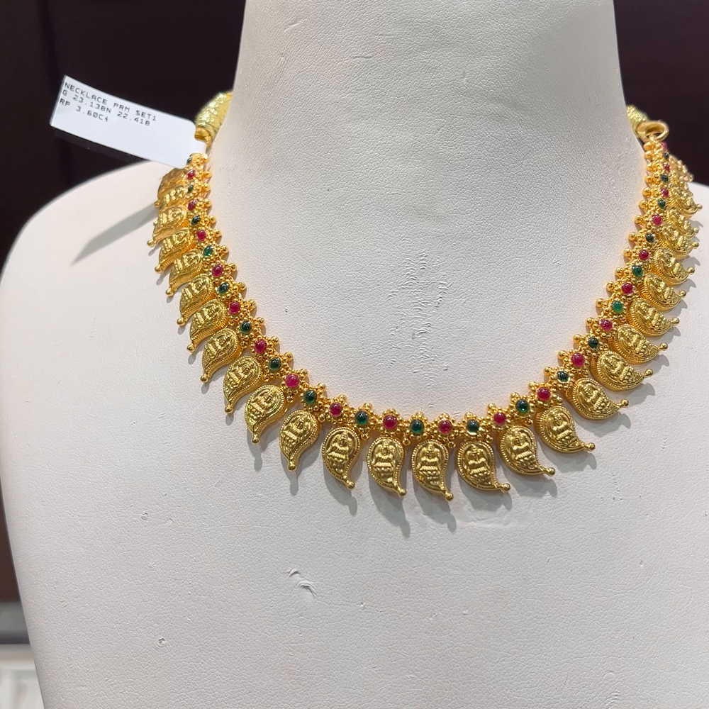 CMR 22.418gms NECKLACE 22K Yellow Gold