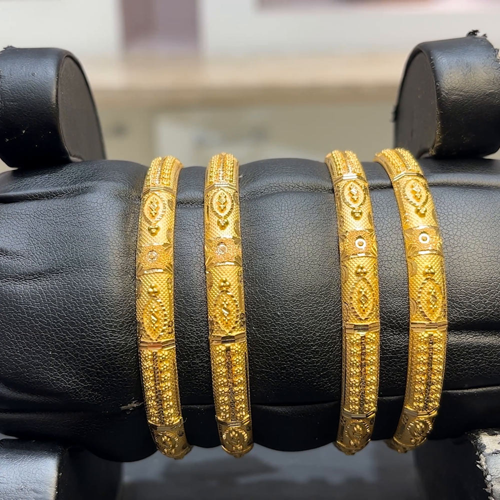 SwarnaKanchi 35.72gms BANGLES 22K Yellow Gold