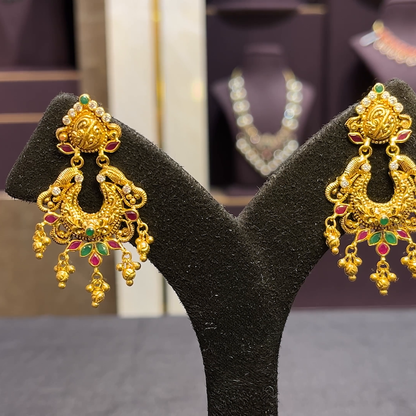 CMR 10.297gms EARRINGS 22K Yellow Gold