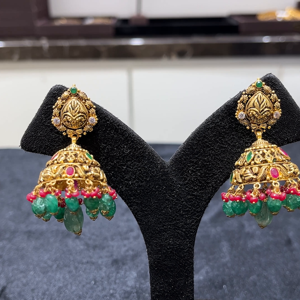 MUKUNDA JEWELLERS 20.06gms EARRINGS 22K Yellow Gold