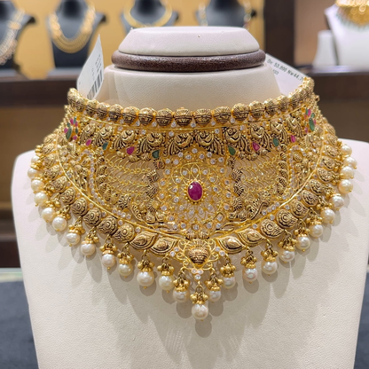 [make to order] 44.79gms CHOKER 22K