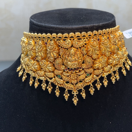 MUKUNDA JEWELLERS 37.536gms CHOKER 22K Yellow Gold