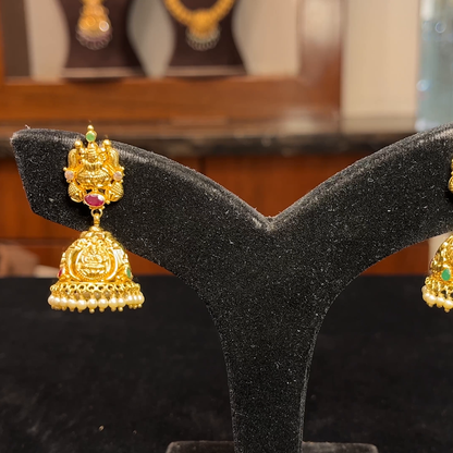 SRI RAM 13.148gms EARRINGS 22K Yellow Gold