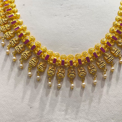 SOUTH INDIA 18.229gms NECKLACE 22K Yellow Gold