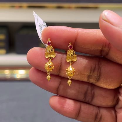 [make to order] 2.18gms EARRINGS 22K