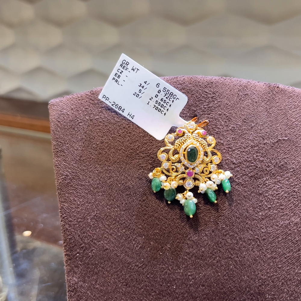 SRI RAM 5.434gms Pendent 22K Nakshi